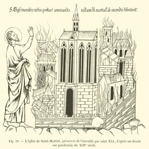 La chiesa di Saint-Martial, salvata dall