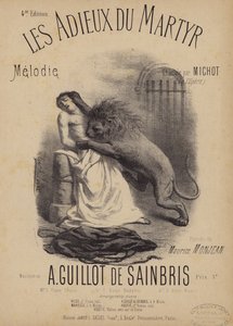 Les Adieux du Martyr