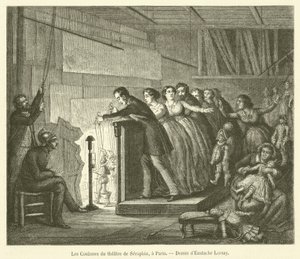 Dietro le quinte del teatro di Seraphin, a Parigi da French School
