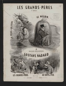 Les Grand Peres, quattro canzoni filosofiche di Gustave Nadaud da French School