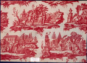 Le Stagioni dalla Collezione Mayoux, terzo quarto del XVIII secolo, cotone stampato a lastra di rame