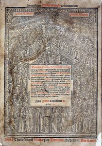 Letto di Giustizia nel Parlamento di Tolosa in "De Tholosanorum Gestis", Nicolas Bertrand, Tolosa da French School