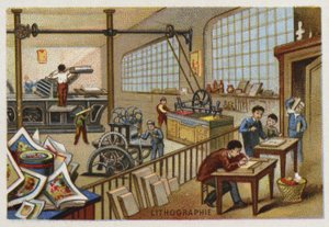 Litografia da French School