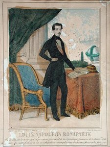 Louis-Napoleon Bonaparte inciso da Jannin, c.1849 da French School