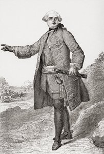 Louis Charles César Le Tellier noto come il Duca di Estrées, comandante militare francese e Maresciallo di Francia da French School