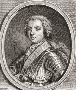 Luigi, Delfino di Francia, 1729-1765. Unico figlio sopravvissuto del re Luigi XV. Da Les Heures Libres pubblicato nel 1908