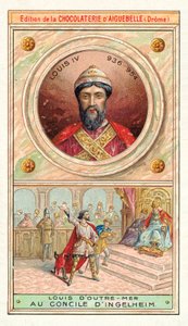 Luigi IV di Francia al Consiglio di Ingelheim, 948
