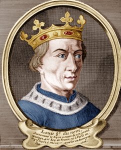 Luigi VIII, Re di Francia da French School