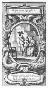 Luigi XIII, Re di Francia che dà ordini a Monseigneur le Dauphin da French School