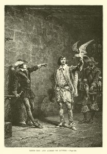 Luigi XIII e Albert de Luynes da French School