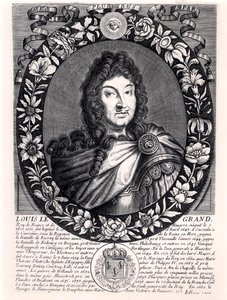 Luigi XIV (1638-1715) Re di Francia, c.1680