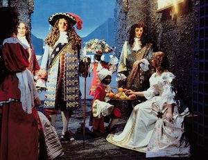 Luigi XIV (1638-1715) a Versailles (cera)