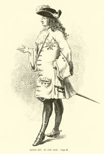 Luigi XIV in vecchiaia