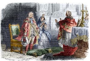 Luigi XIV sposa Françoise d