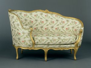 Veilleuse intagliata dorata di Luigi XV, c.1750