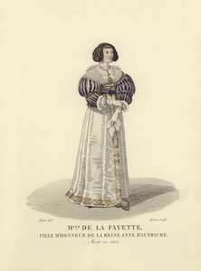 Luisa de La Fayette, dama di compagnia di Anna d