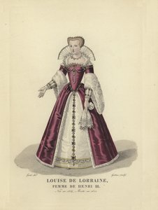 Luisa di Lorena, moglie del re Enrico III di Francia