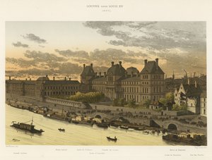 Louvre sotto Luigi XIV, 1663