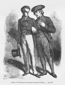 Lucien de Rubempré e Carlos Herrera, illustrazione da 
