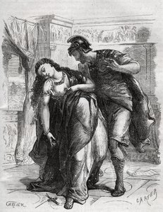 La morte di Lucrezia: Lucrezia (Lucrezia, Lucretia, dama romana del VI secolo a.C.) fu vittima di violenza da parte del cugino Sesto Tarquinio, figlio di Tarquinio il Superbo. Si suicidò davanti al marito, Lucio Tarquinio Collatino, noto come Ta