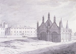 Lungarno, Santa Maria della Spina, Pisa (penna e inchiostro su carta)