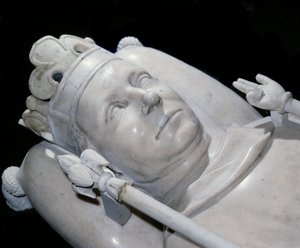 Morte di Re Carlo VI (1368-1422) Basilica di Saint Denis, Saint Denis da French School