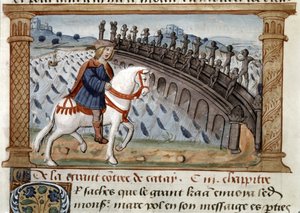 MARCO POLO: Illustrazione di "Libro di Marco Polo" da French School