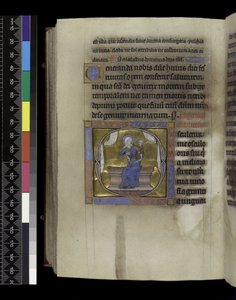 Cantico dei Cantici, dal Salterio e Ore di Isabella di Francia, Parigi, c.1265-70