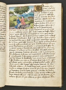 MS Hunter 252 026r Pagina da Cent Nouvelles Nouvelles, c.1461-62