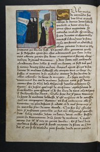Pagina da Cent Nouvelles Nouvelles, c.1461-62