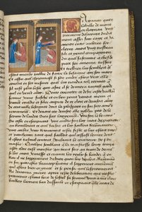 Pagina da Cent Nouvelles Nouvelles, c.1461-62