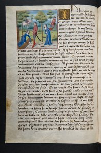 Pagina da Cent Nouvelles Nouvelles, c.1461-62