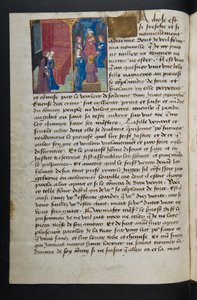 Pagina da Cent Nouvelles Nouvelles, c.1461-62