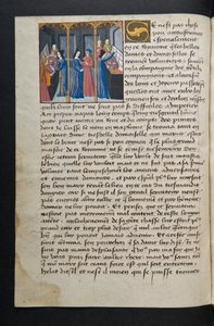 Pagina da Cent Nouvelles Nouvelles, c.1461-62