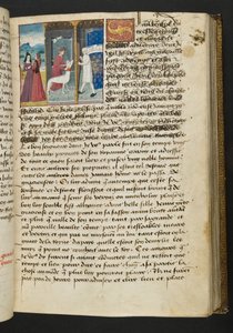 Pagina da Cent Nouvelles Nouvelles, c.1461-62