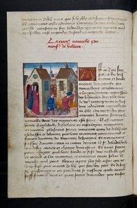 Pagina da Cent Nouvelles Nouvelles, c.1461-62