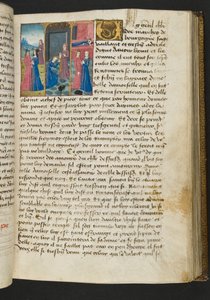 Pagina da Cent Nouvelles Nouvelles, c.1461-62