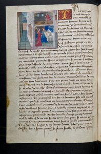 Pagina da Cent Nouvelles Nouvelles, c.1461-62