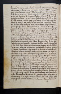 Pagina da Cent Nouvelles Nouvelles, c.1461-62 da French School
