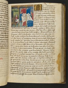 Pagina da Cent Nouvelles Nouvelles, c.1461-62