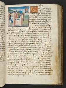 Pagina da Cent Nouvelles Nouvelles, c.1461-62