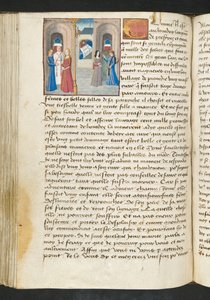 Pagina da Cent Nouvelles Nouvelles, c.1461-62