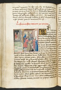 Pagina da Cent Nouvelles Nouvelles, c.1461-62
