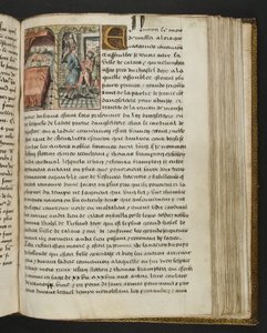 Pagina da Cent Nouvelles Nouvelles, c.1461-62 da French School