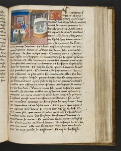 Pagina da Cent Nouvelles Nouvelles, c.1461-62