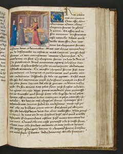 Pagina da Cent Nouvelles Nouvelles, c.1461-62