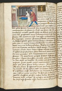 Pagina da Cent Nouvelles Nouvelles, c.1461-62