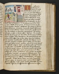 Pagina da Cent Nouvelles Nouvelles, c.1461-62