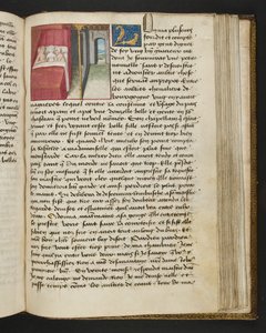Pagina da Cent Nouvelles Nouvelles, c.1461-62