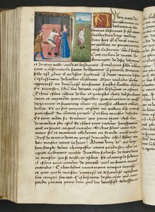 Pagina da Cent Nouvelles Nouvelles, c.1461-62